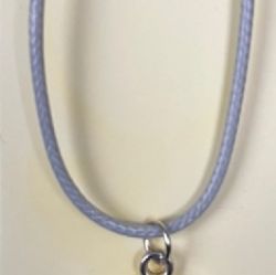 Spaceship Charm Corded Necklace